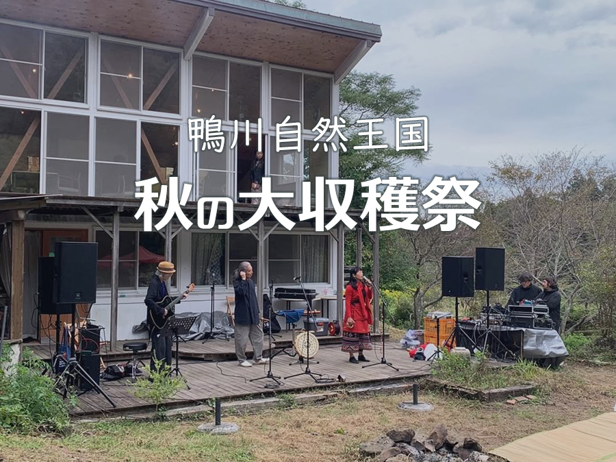 秋の大収穫祭 - 鴨川自然王国