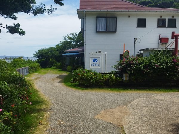 当館から見える海の景色